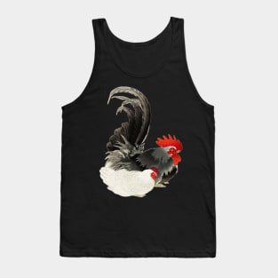 Painted Rooster and Hen Tank Top